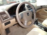 2005 Honda Accord DX Sedan Ivory Interior