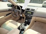 2005 Honda Accord DX Sedan Ivory Interior