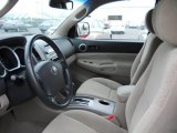 2007 Toyota Tacoma Access Cab Taupe Interior