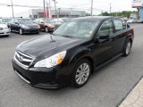 Crystal Black Silica Subaru Legacy in 2011
