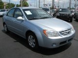 2004 Ice Blue Kia Spectra LX Sedan #49905224