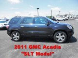 2011 Carbon Black Metallic GMC Acadia SLT #49905233