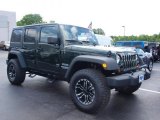 Natural Green Pearl Jeep Wrangler Unlimited in 2011