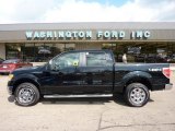 2009 Black Ford F150 Lariat SuperCrew 4x4 #49920476