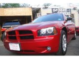 2006 Inferno Red Crystal Pearl Dodge Charger SE #49905025