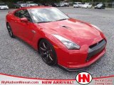 2010 Solid Red Nissan GT-R Premium #49937355