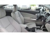 2012 Honda Civic EX-L Coupe Gray Interior