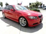 Electric Red BMW 3 Series in 2006