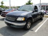 2000 Deep Wedgewood Blue Metallic Ford F150 XLT Extended Cab #49937783