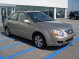 2007 Sand Beige Kia Spectra EX Sedan #49950437