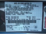 2011 MKZ Color Code for Sterling Grey Metallic - Color Code: UJ