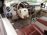 2009 Ford F450 Super Duty King Ranch Crew Cab 4x4 Dually Chaparral Leather Interior