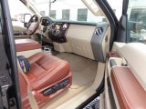 2009 Ford F450 Super Duty King Ranch Crew Cab 4x4 Dually Chaparral Leather Interior