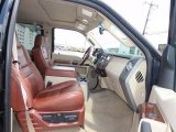 2009 Ford F450 Super Duty King Ranch Crew Cab 4x4 Dually Chaparral Leather Interior