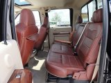 2009 Ford F450 Super Duty King Ranch Crew Cab 4x4 Dually Chaparral Leather Interior