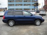 2001 Indigo Ink Blue Metallic Toyota Highlander V6 4WD #49950359