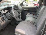 2008 Dodge Ram 1500 SLT Quad Cab 4x4 Medium Slate Gray Interior