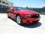 2012 Red Candy Metallic Ford Mustang V6 Coupe #49950389