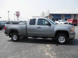 2008 Steel Gray Metallic GMC Sierra 2500HD SLE Extended Cab 4x4 #49950784