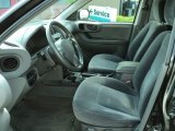 2001 Hyundai Santa Fe GLS V6 Gray Interior
