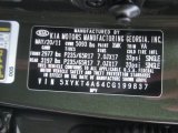2012 Sorento Color Code for Tuscan Olive - Color Code: XMK