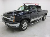 2004 Black Chevrolet Silverado 1500 Z71 Extended Cab 4x4 #49991675