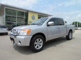 2008 Radiant Silver Nissan Titan SE Crew Cab #49992305