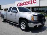 2010 Pure Silver Metallic GMC Sierra 1500 Extended Cab #49992164