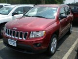 2011 Deep Cherry Red Crystal Pearl Jeep Compass 2.4 4x4 #49991897