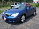 2010 Deep Water Blue Pearl Chrysler Sebring Limited Hardtop Convertible #49991921