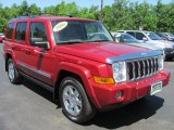 2006 Inferno Red Pearl Jeep Commander Limited 4x4 #49992339