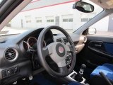 2004 Subaru Impreza WRX STi Blue Ecsaine/Black Interior