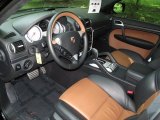 2009 Porsche Cayenne Turbo S Black/Havanna Interior