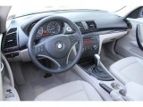 2010 BMW 1 Series 128i Coupe Taupe Interior