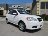 2010 Summit White Chevrolet Aveo LT Sedan #50037481