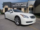 2008 Ivory Pearl White Infiniti G 37 Journey Coupe #50037484
