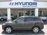 2011 Black Forest Green Hyundai Santa Fe Limited #50037196