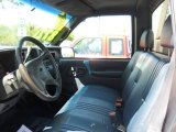 1998 Chevrolet C/K 2500 C2500 Regular Cab Chassis Blue Interior