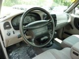 2000 Ford Ranger XLT Regular Cab 4x4 Medium Graphite Interior
