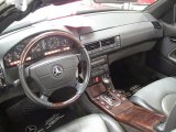 1998 Mercedes-Benz SL 600 Roadster Black Interior