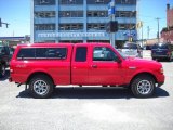 Torch Red Ford Ranger in 2009