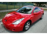 2002 Absolutely Red Toyota Celica GT #50037312