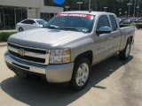 2009 Silver Birch Metallic Chevrolet Silverado 1500 LT Texas Edition Extended Cab #50085962