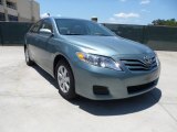 2011 Aloe Green Metallic Toyota Camry LE #50085777