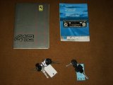 1986 Ferrari 412 Automatic Books/Manuals