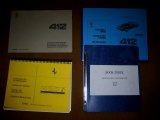 1986 Ferrari 412 Automatic Books/Manuals