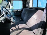 1986 Chevrolet C/K C10 Silverado Regular Cab Charcoal Interior