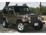 2004 Light Khaki Metallic Jeep Wrangler Sahara 4x4 #50085998
