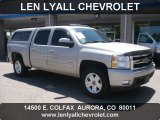 2008 Silver Birch Metallic Chevrolet Silverado 1500 LTZ Crew Cab 4x4 #50085641