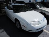 2002 White Saturn S Series SC2 Coupe #50085460